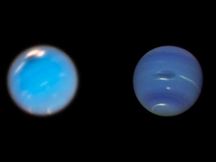Ciclo di una grande tempesta su Nettuno